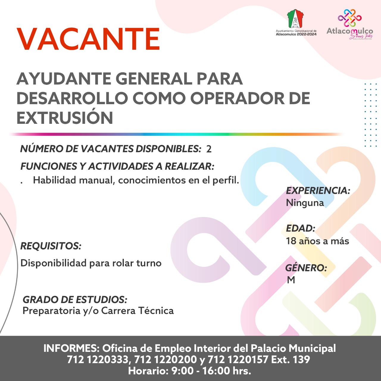 1670348189 605 ¡Te compartimos las vacantes de empleo correspondientes a esta semana