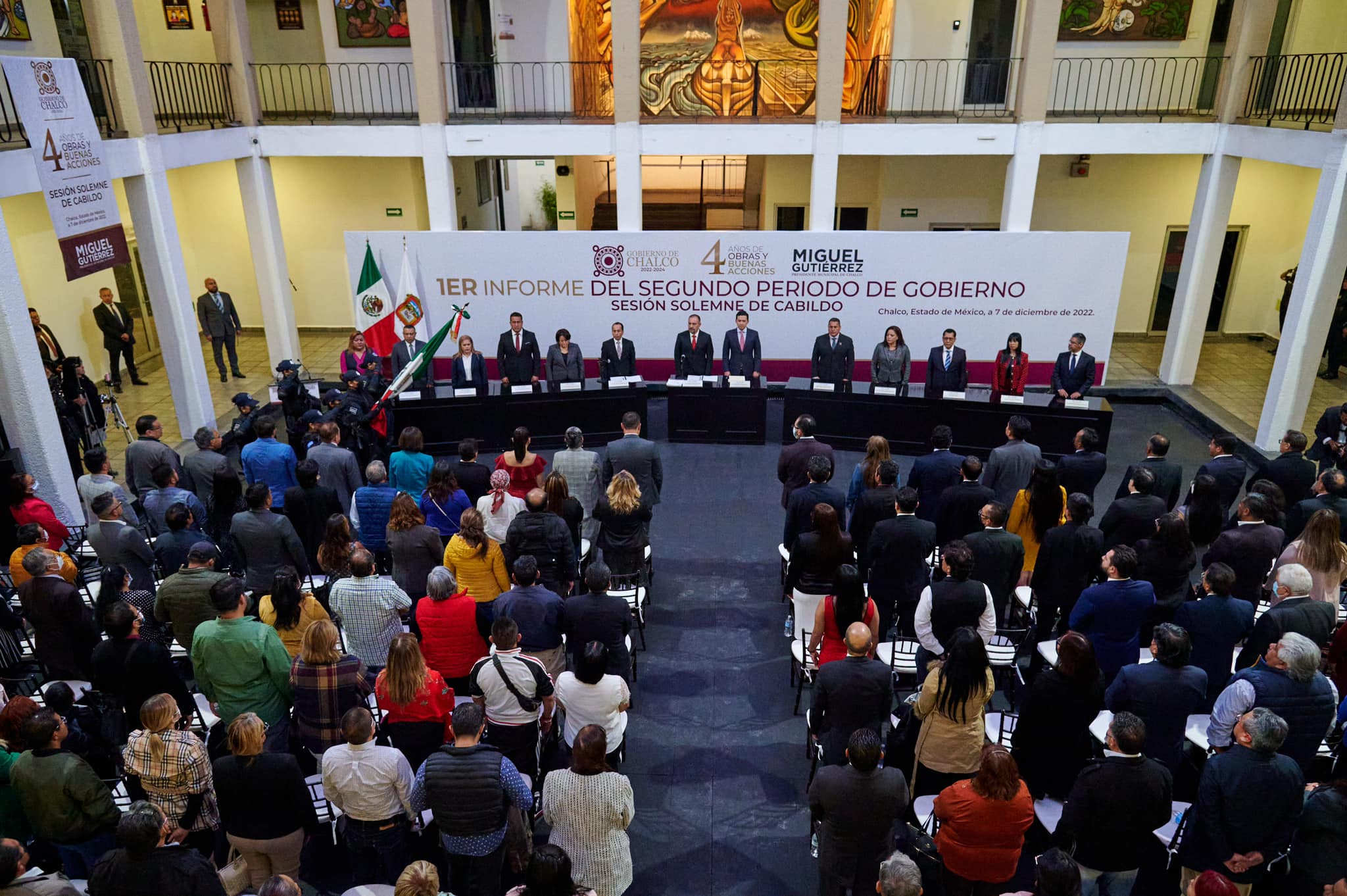 1670504289 108 Nuestro Presidente Municipal Miguel Gutierrez entrego su Primer Informe de