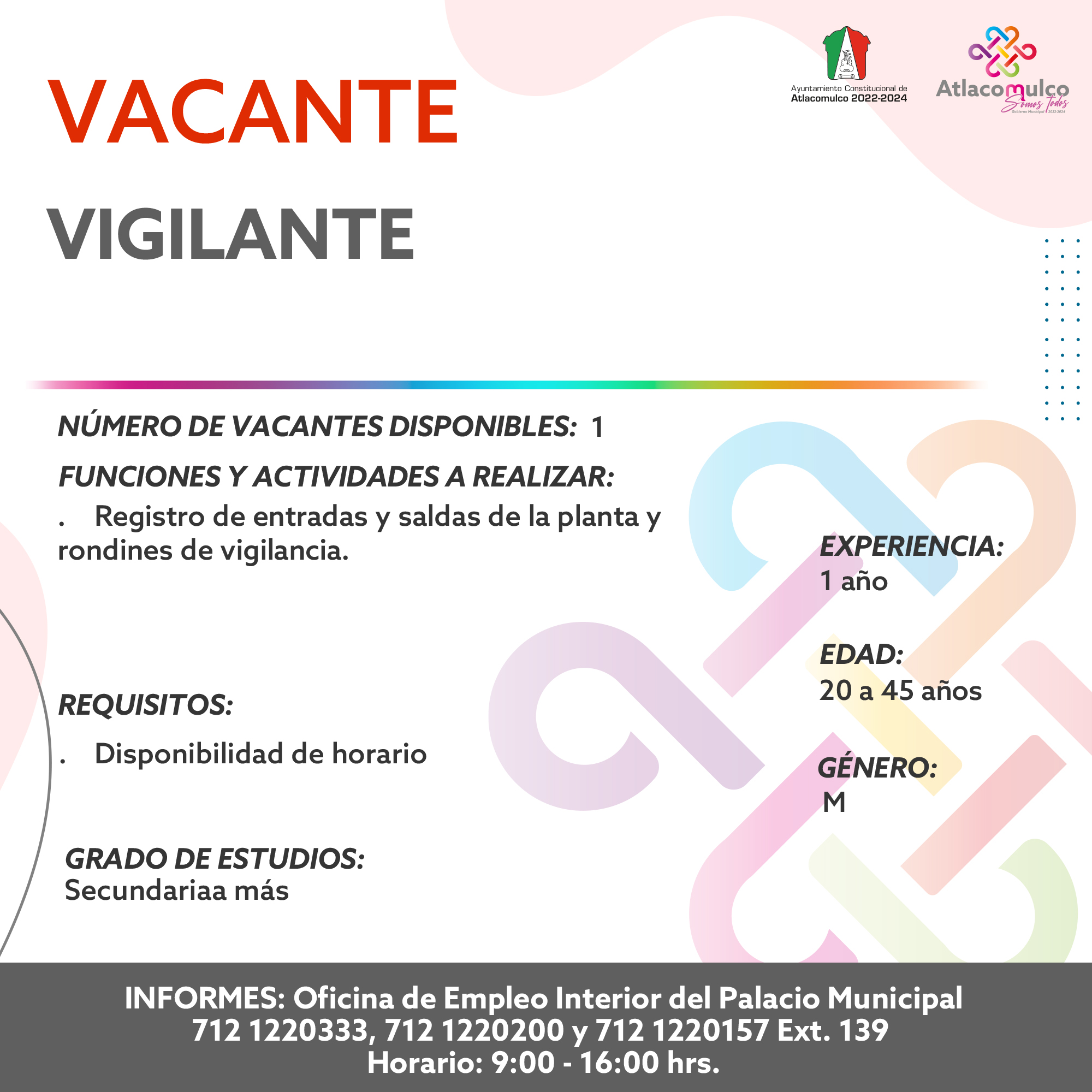 1670975631 592 ¡Te compartimos las vacantes de empleo correspondientes a esta semana