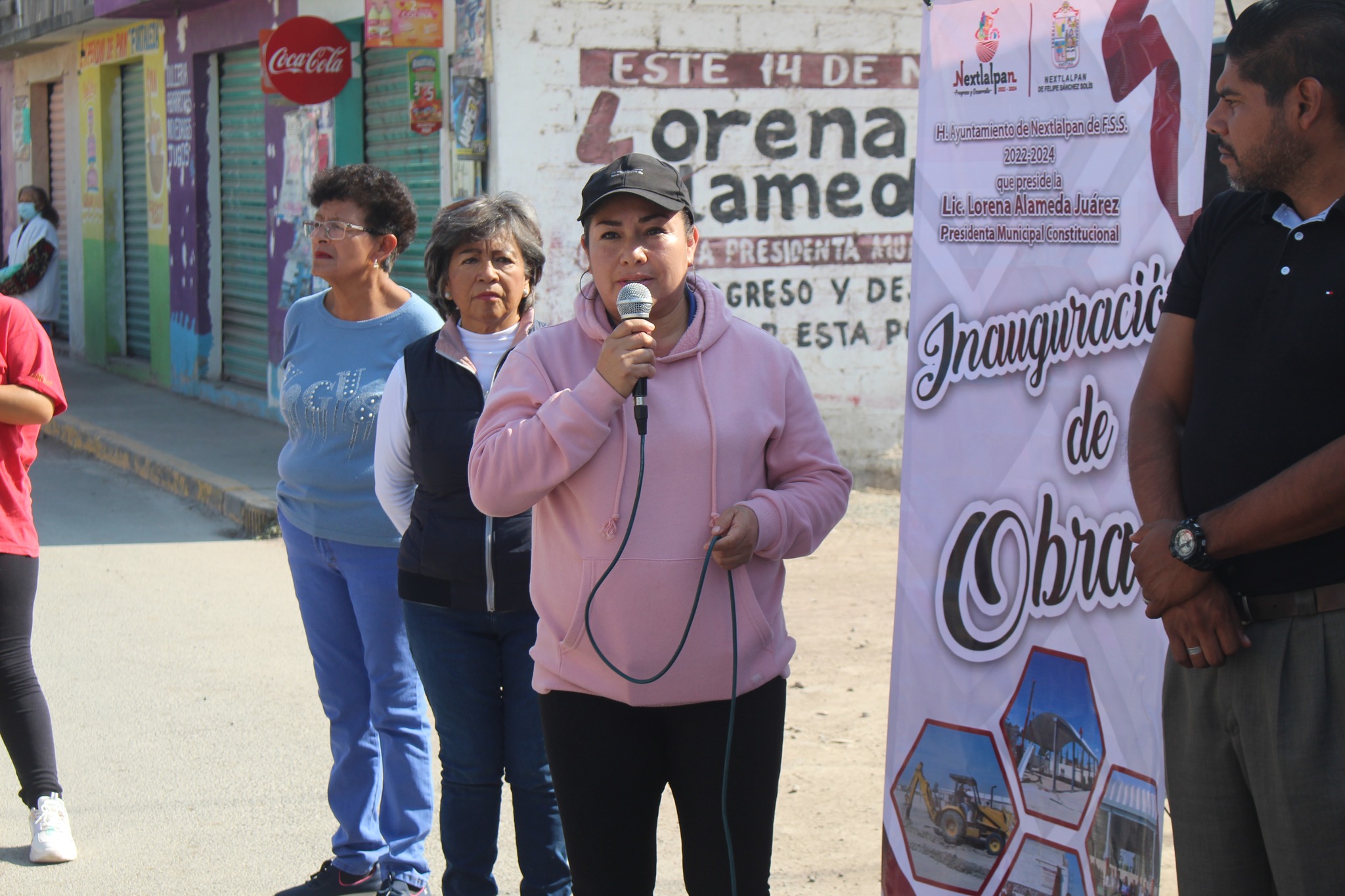 1671022111 2 ¡¡¡INAUGURACION DE OBRA CONSTRUCCION DE GUARNICIONES Y BANQUETAS EN PRADOS