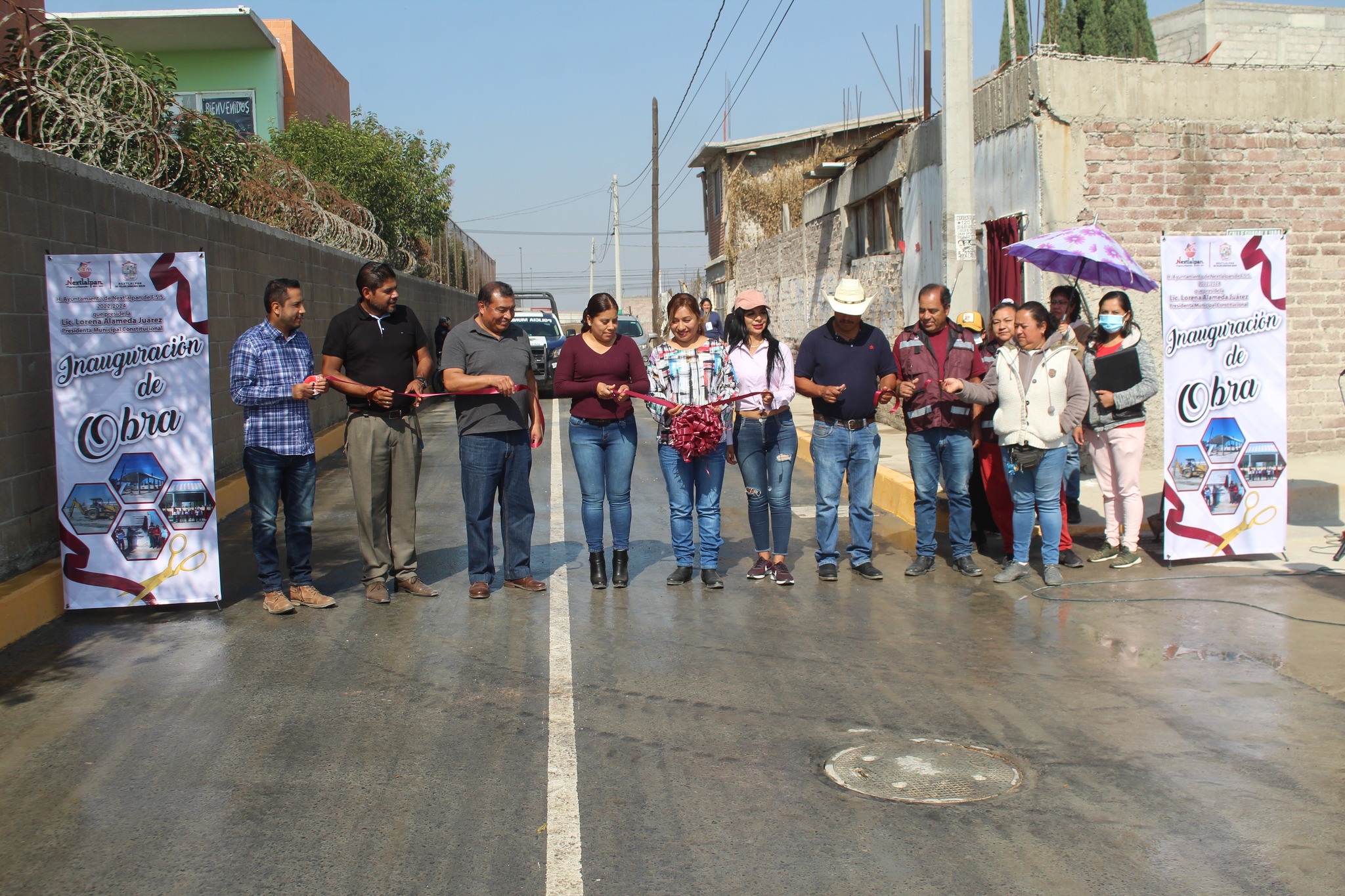 1671029759 400 ¡¡¡INAUGURACION DE OBRA PAVIMENTACION CONSTRUCCION DE GUARNICIONES Y BANQUETAS