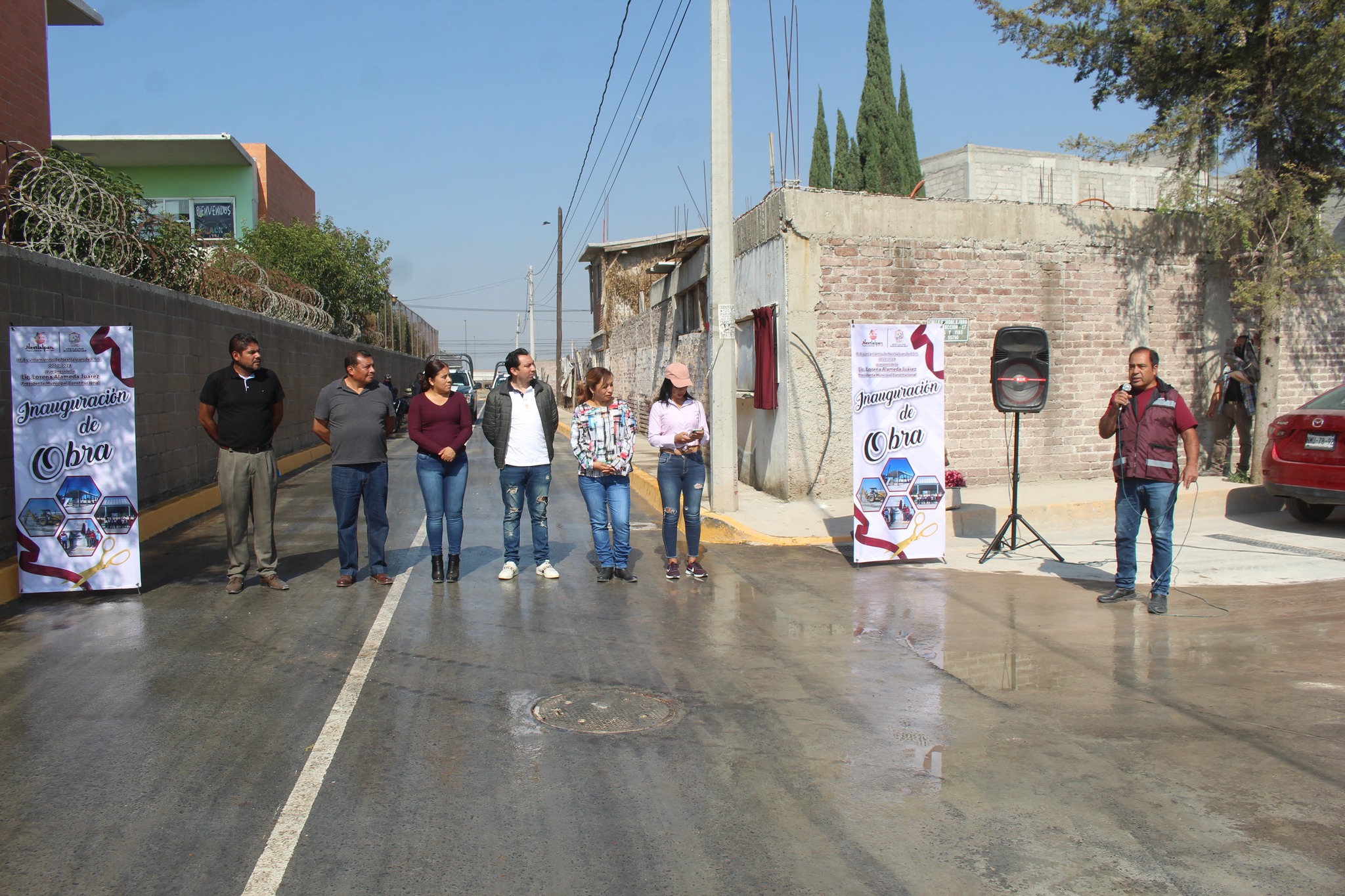 1671029759 657 ¡¡¡INAUGURACION DE OBRA PAVIMENTACION CONSTRUCCION DE GUARNICIONES Y BANQUETAS