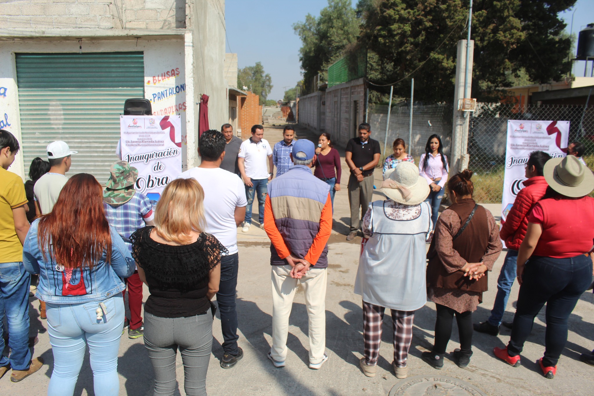 1671037375 133 ¡¡¡INAUGURACION DE OBRA CONSTRUCCION DE DRENAJES EN EL BARRIO DE