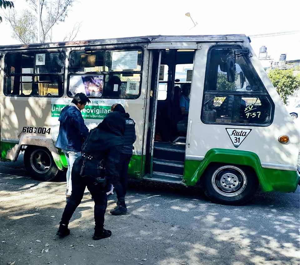 1671039861 Seguridad Realizamos filtros de seguridad en unidades del transporte