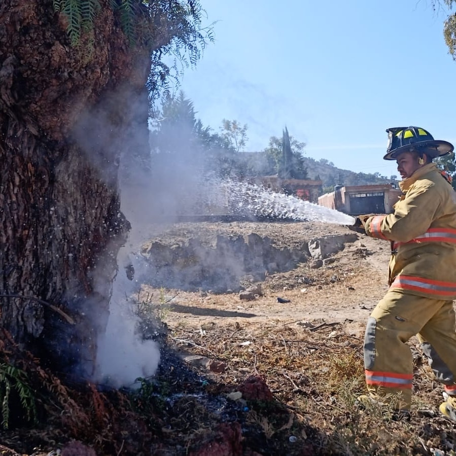 1671810514 230 Personal de la Direccion de Ecologia en coordinacion con Bomberos