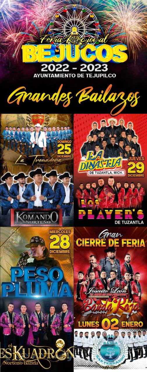 1671997437 690 ¡Hoy inicia la GRAN FERIA DE BEJUCOS 2022 los esperamos