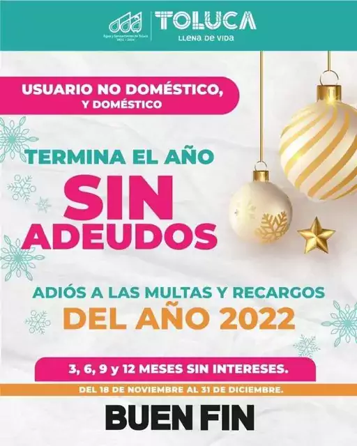 AVISO El BuenFin2022 continua en el Organismo Agua y jpg