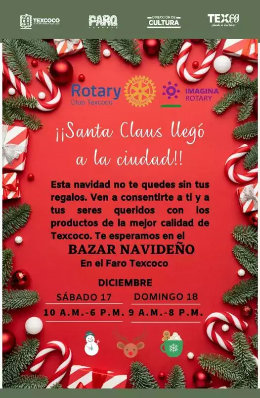 Acude al Bazar Navideno que Rotary Club Texcoco y el jpg