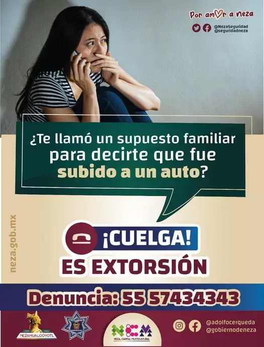 AltoALaExtorsion ¡Si te ha pasado algo como esto cuelga jpg