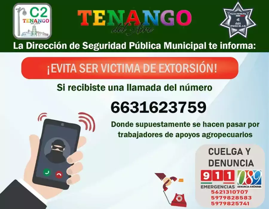 Aviso importante por parte de la direccion de seguridad publica jpg