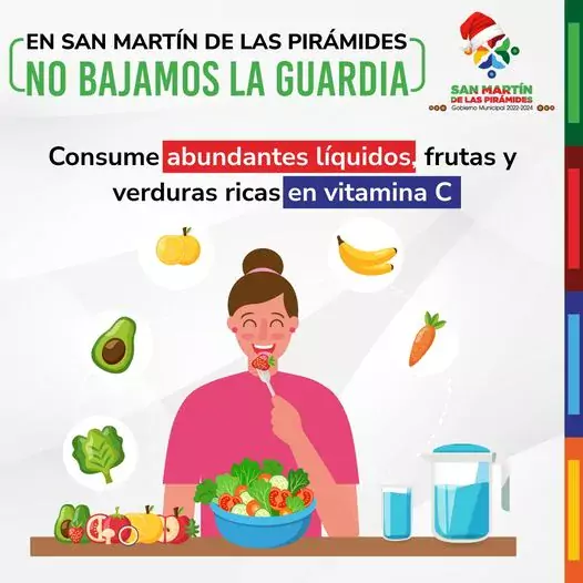 Consume frutas y verduras ricas en VitaminaC HagamosComunidad jpg