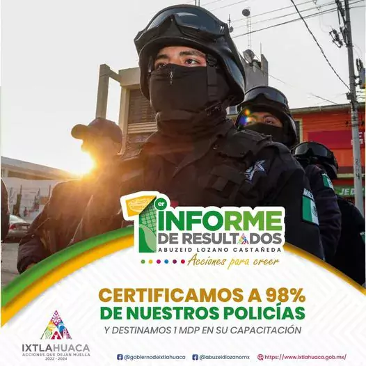 Destinamos importantes recursos para capacitar y certificar a nuestros policias jpg