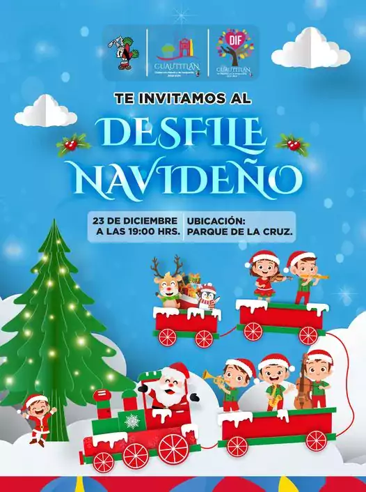 Disfruta este viernes 23 de diciembre del Gran Desfile Navideno jpg