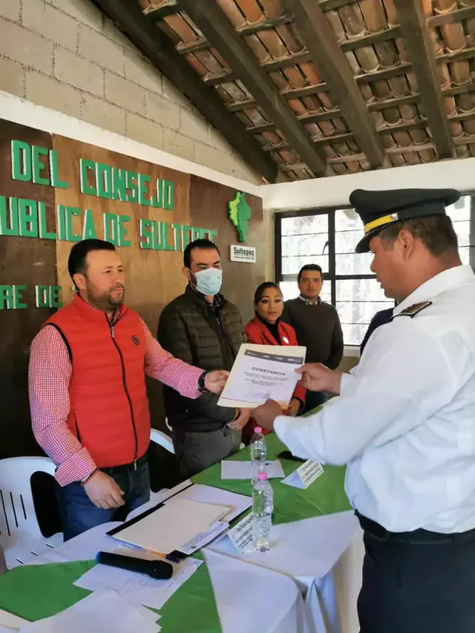 Durante la Sexta Sesion Ordinaria Del Consejo Municipal De Seguridad jpg