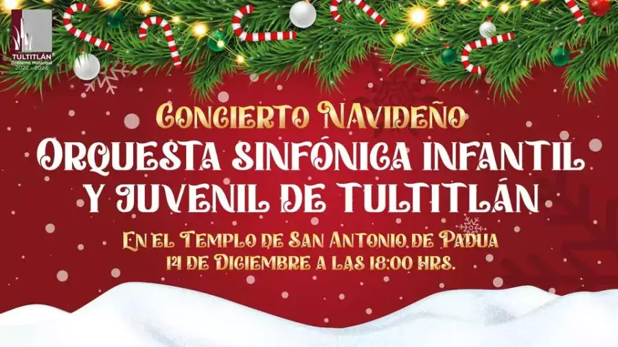 El Ayuntamiento de Tultitlan te invita al concierto de la jpg