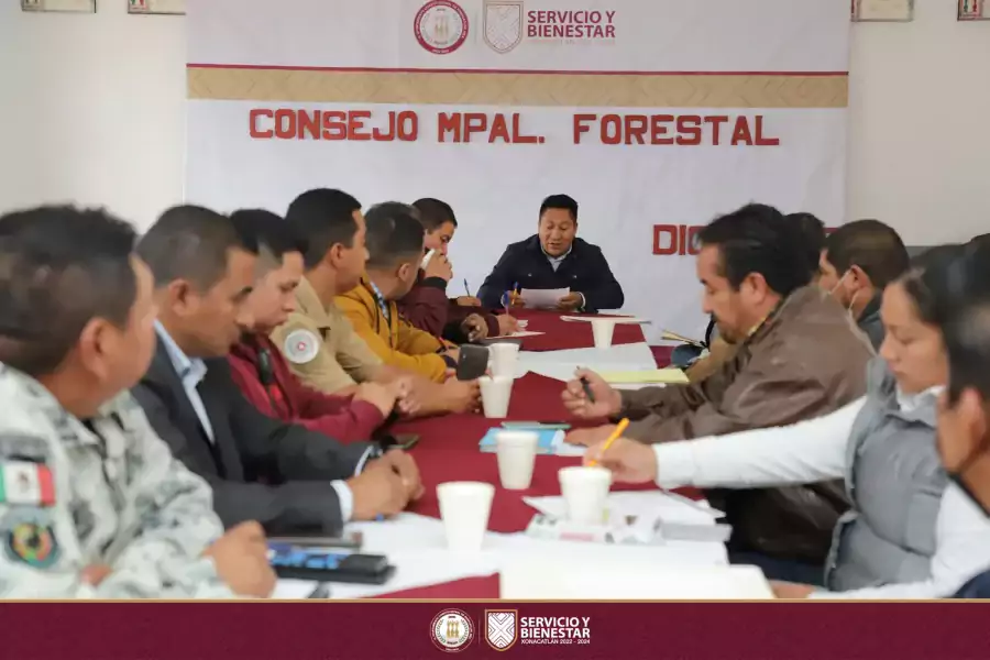 El dia de hoy se integro el Consejo Municipal Forestal jpg