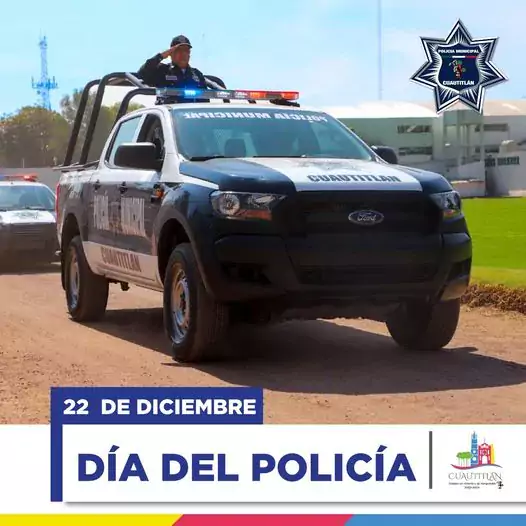 El gobierno municipal de Cuautitlan reconoce este Dia del Policia jpg