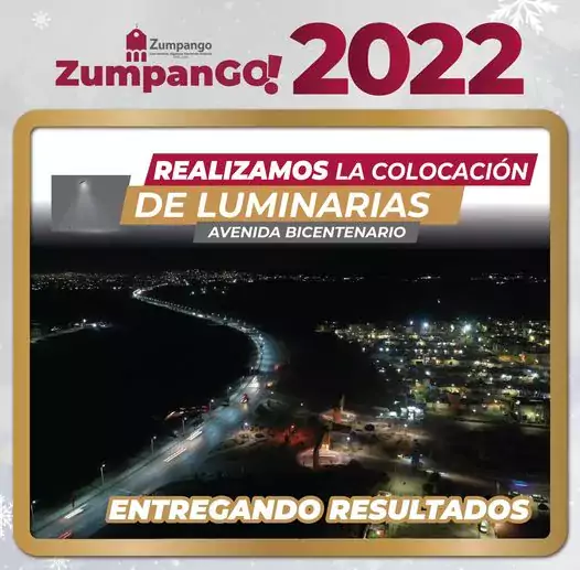 El programa municipal ZumpangoSeIlumina avanzo con resultados contundentes con jpg