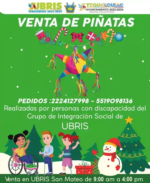 En UBRIS puedes conseguir las pinatas para tus posadas realizadas jpg