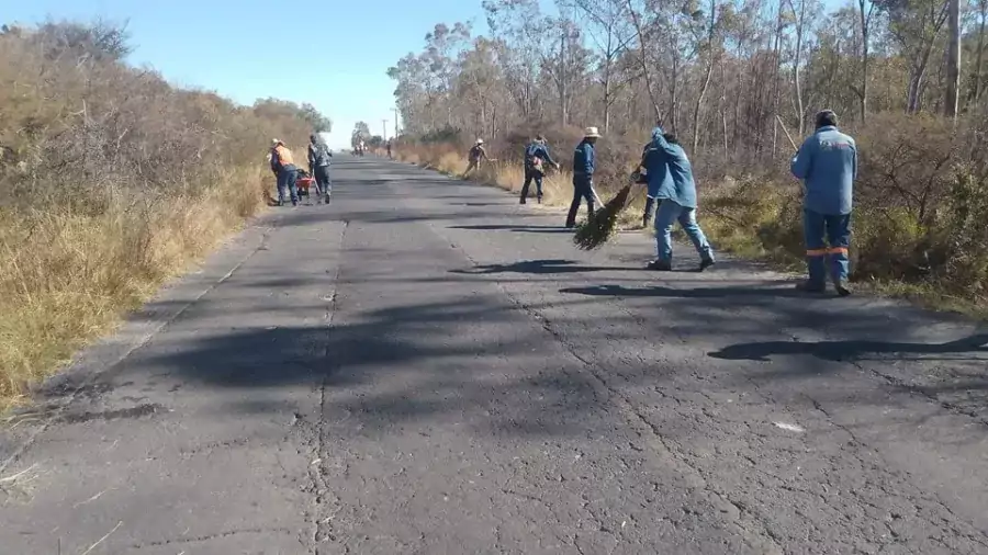 En coordinacion con Delegados Mayordomos ciudadanos de la comunidad y jpg