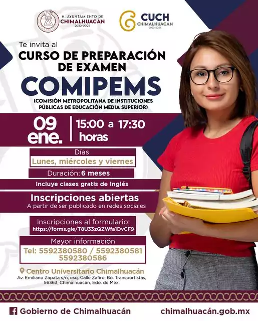 En el CUCH tenemos cursos de preparacion para presentar tu jpg