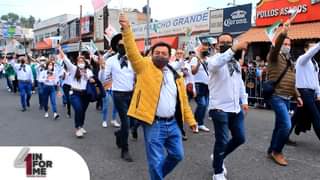 En el primer desfile patrio despues de la pandemia logramos