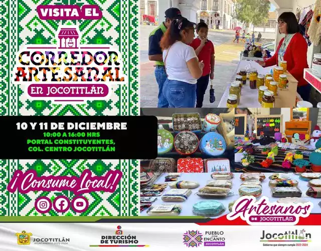 Este Sabado y Domingo visita el corredor artesanal y adquiere jpg