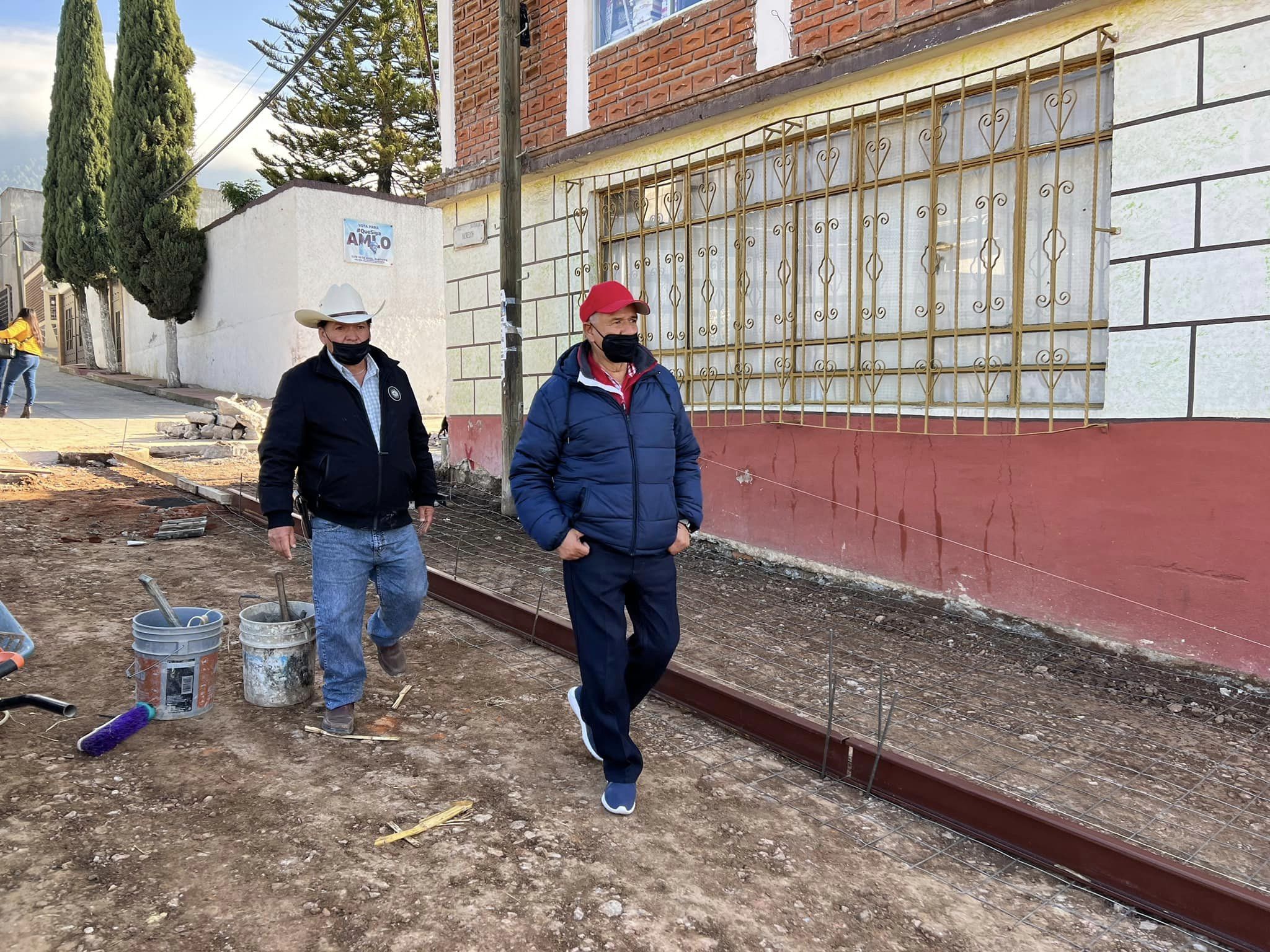 Este dia el Presidente Municipal Jesus Cedillo Gonzalez realizo una