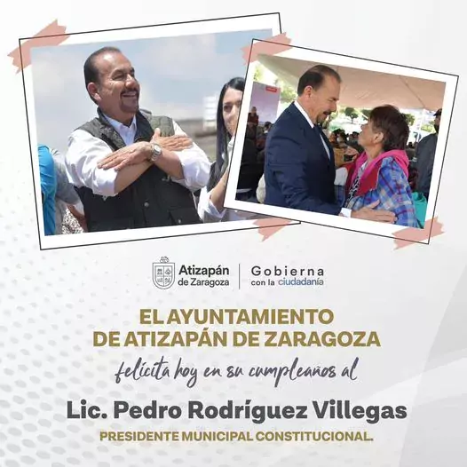 Extendemos nuestras mas sinceras felicitaciones al alcalde Pedro Rodriguez Ville jpg