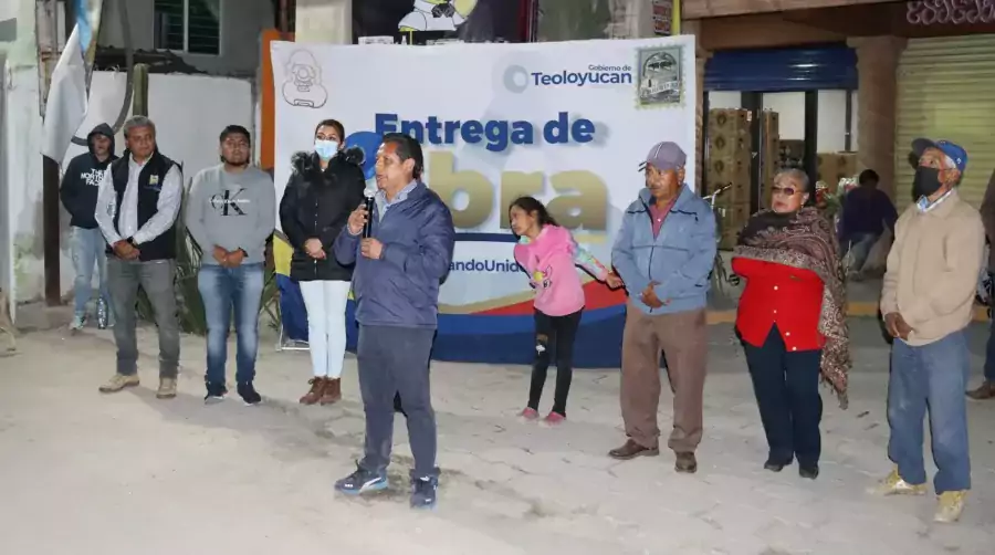 Inauguracion de obra El Gobierno de Teoloyucan encabezado por el jpg