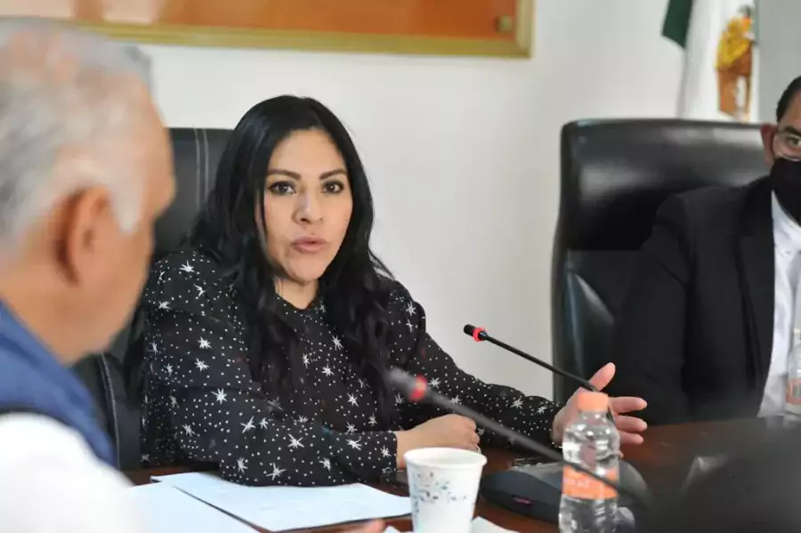 La Presidenta Municipal Karla Fiesco Garcia encabezo la sexta sesion jpg