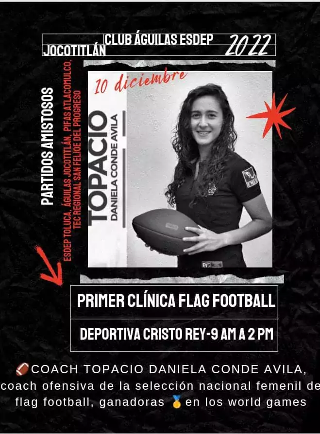 Los invitamos a esta exhibicion de Flag Fotball en la jpg