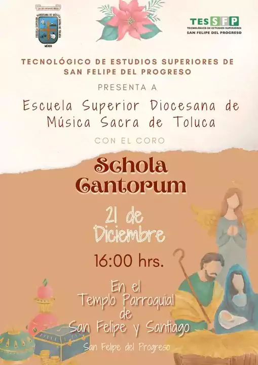 Los invitamos a la presentacion del Coro Schola Cantorum el jpg