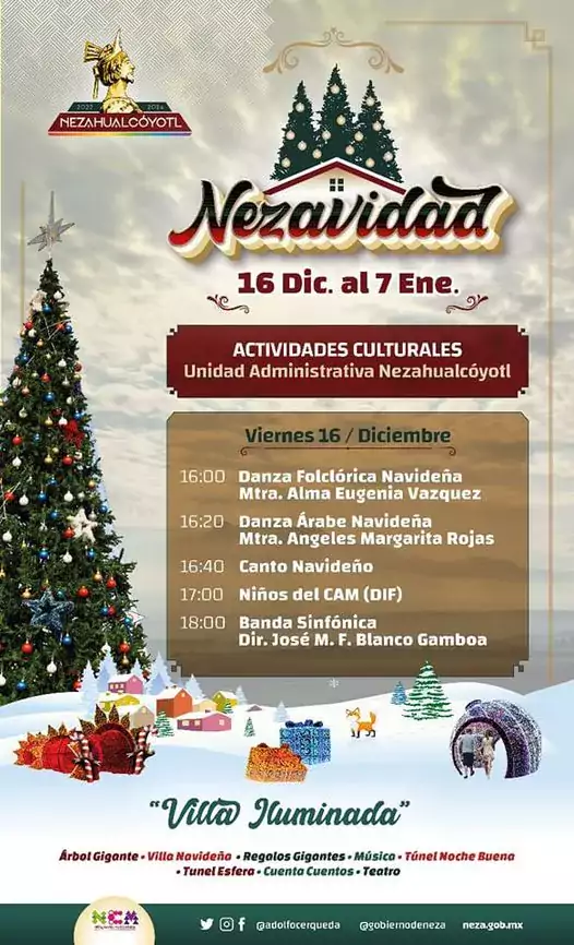 Nezavidad ¡No te pierdas de los eventos culturales navidenos jpg