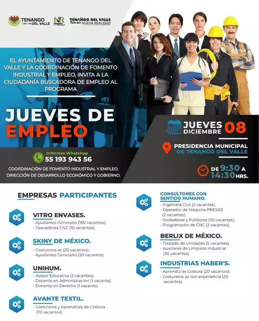 No olvides nuestro jueves de empleo que como siempre nos jpg