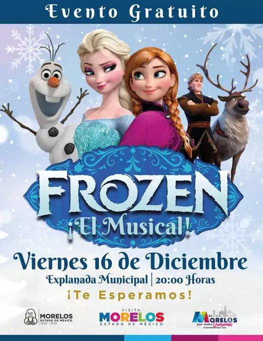 No te Puedes Perder el Gran Espectaculo Teatral Frozen El jpg