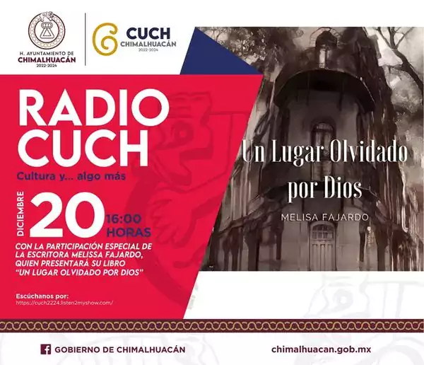 No te pierdas el proximo programa de Radio CUCH Cultura jpg