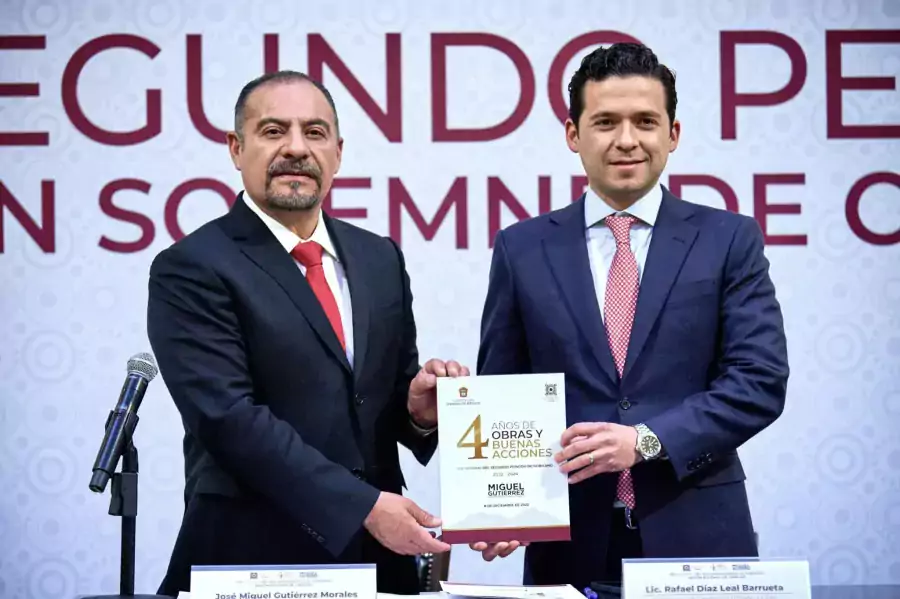 Nuestro Presidente Municipal Miguel Gutierrez entrego su Primer Informe de jpg