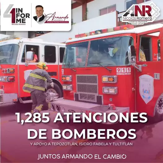 Nuestro cuerpo de Bomberos y Proteccion Civil han atendido mil jpg