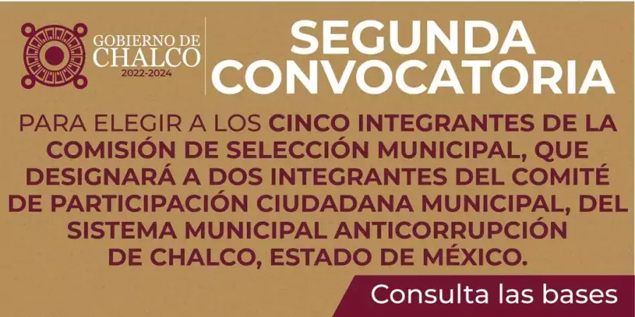 Reabrimos la convocatoria para la Comision de Seleccion Municipal jpg