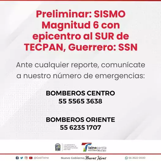 Se activan protocolos de seguridad tras el sismo registrado esta jpg