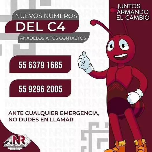 Te compartimos los nuevos numeros de C4 Utilizalos en caso jpg