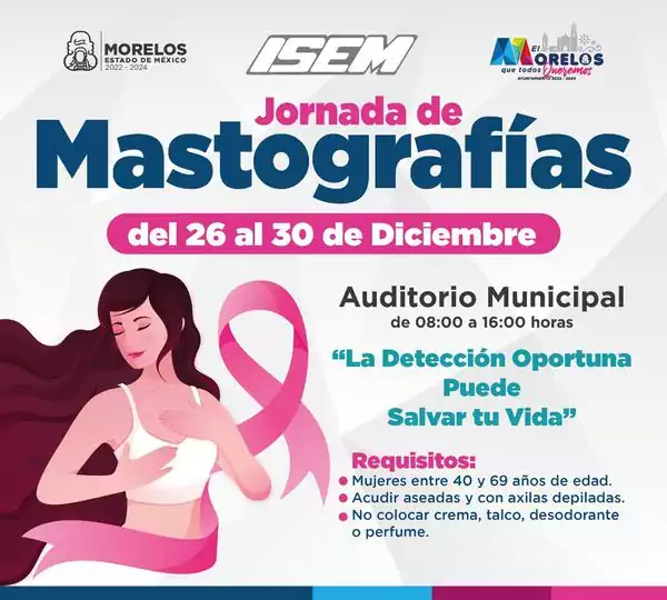 Te invitamos a la Jornada de Mastografias recuerda que la jpg