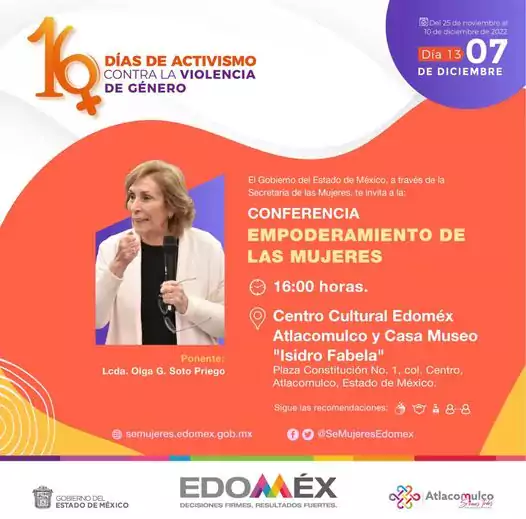 Te invitamos a que asistas a la Conferencia de Empoderamiento jpg