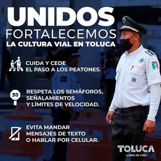 TomaNota Amigo conductor ayudanos a convertir nuestra capital en jpg