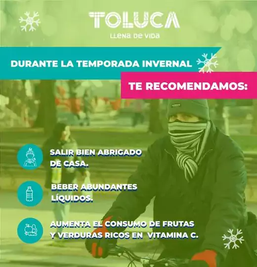 ¡Excelente miercoles Toluca Te compartimos algunas recomendaciones para esta jpg