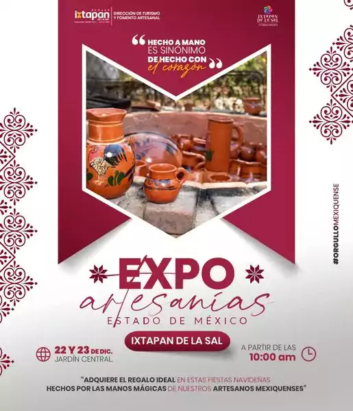 ¡La Expo Artesanias Estado de Mexico llega a Ixtapan de jpg