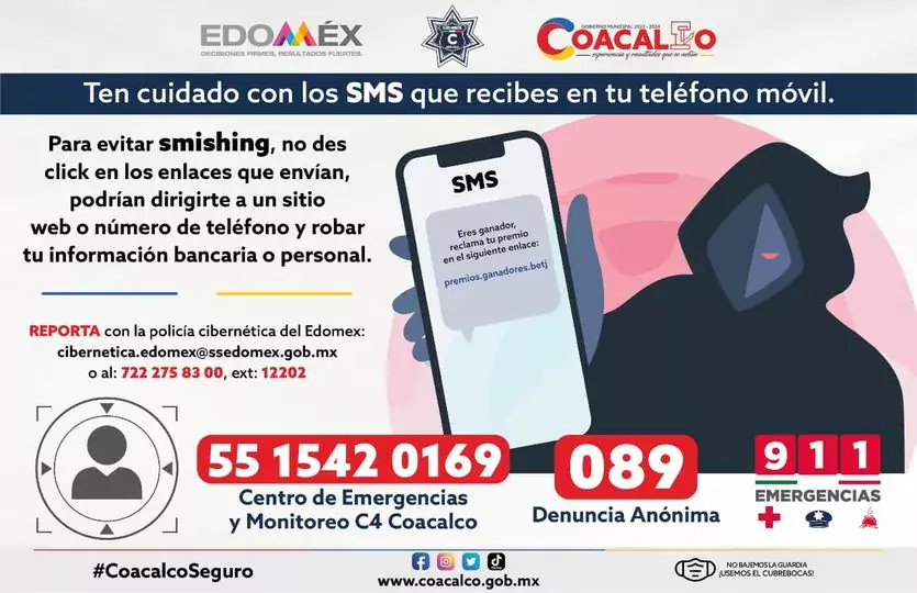 ¡Mucho cuidado con el Smishing Si recibes un SMS sospechoso jpg