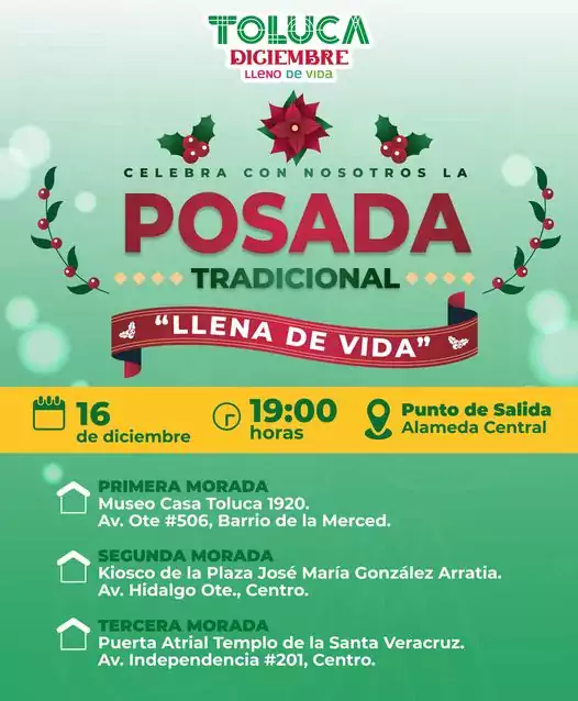 ¡Te invitamos a nuestra Posada Tradicional Llena de Vida manana jpg