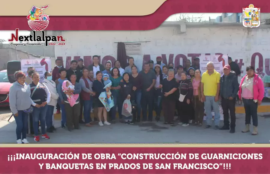 ¡¡¡INAUGURACION DE OBRA CONSTRUCCION DE GUARNICIONES Y BANQUETAS EN PRADOS jpg